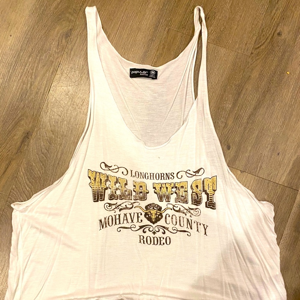 Western crop top